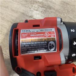 AS-IS Milwaukee 18V Lithium-Ion Brushless Cordless 1/2 in. Compact Drill/Driver (Tool-Only)