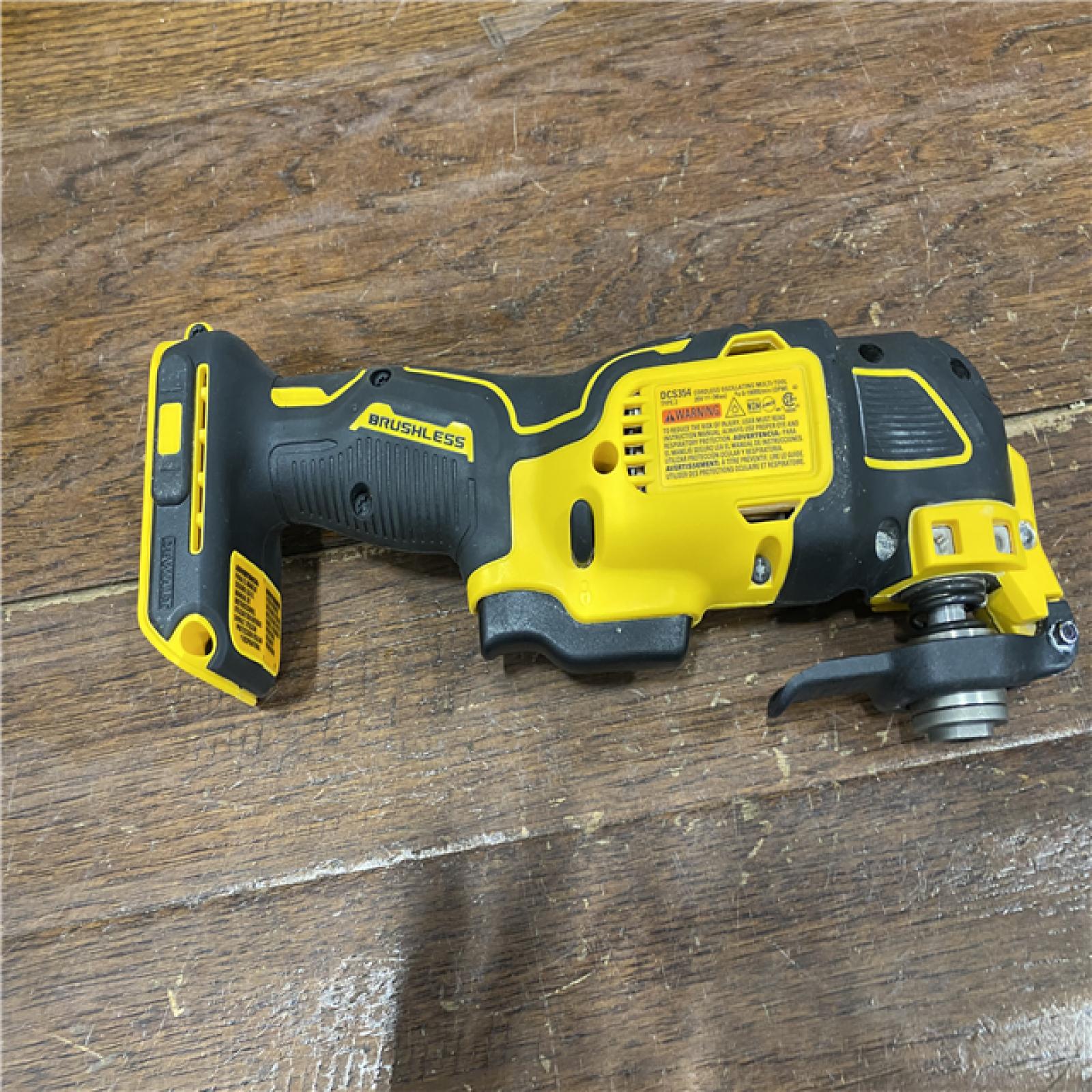 AS-IS ATOMIC 20V MAX Cordless Brushless Oscillating Multi Tool (Tool Only)