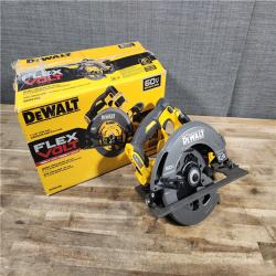 HOUSTON LOCATION - AS-IS DeWALT Flexvolt Max 7-1/4  60V Brushless Circular Saw DCS578B (Bare Tool)