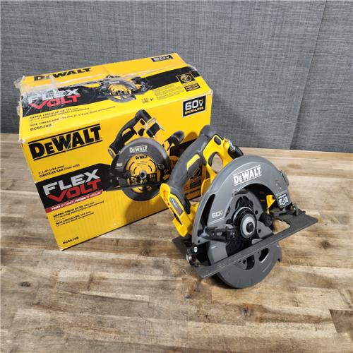 HOUSTON LOCATION - AS-IS DeWALT Flexvolt Max 7-1/4  60V Brushless Circular Saw DCS578B (Bare Tool)