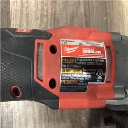 AS-IS Milwaukee  FUEL 12-Volt Lithium-Ion Brushless Cordless 16-Gauge Variable Speed Nibbler (Tool-Only)
