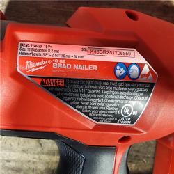 HOUSTON LOCATION - AS-IS Milwaukee M18 FUEL 18 Gauge Brad Nailer (TOOL ONLY)