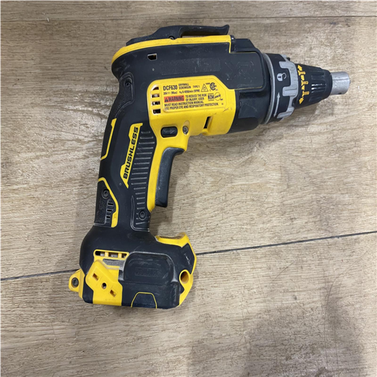 AS-IS DEWALT XR 20V MAX Lithium-Ion Cordless Brushless Screw Gun (Tool Only)