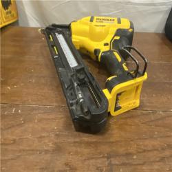 AS-IS DEWALT 20V MAX XR 15 Ga. Cordless 34 Deg Nailer 20 V