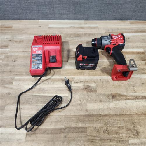 HOUSTON LOCATION - AS - IS Milwaukee FUEL 18V Lithium-Ion Brushless Cordless 1/2 in. Hammer Drill Driver Kit