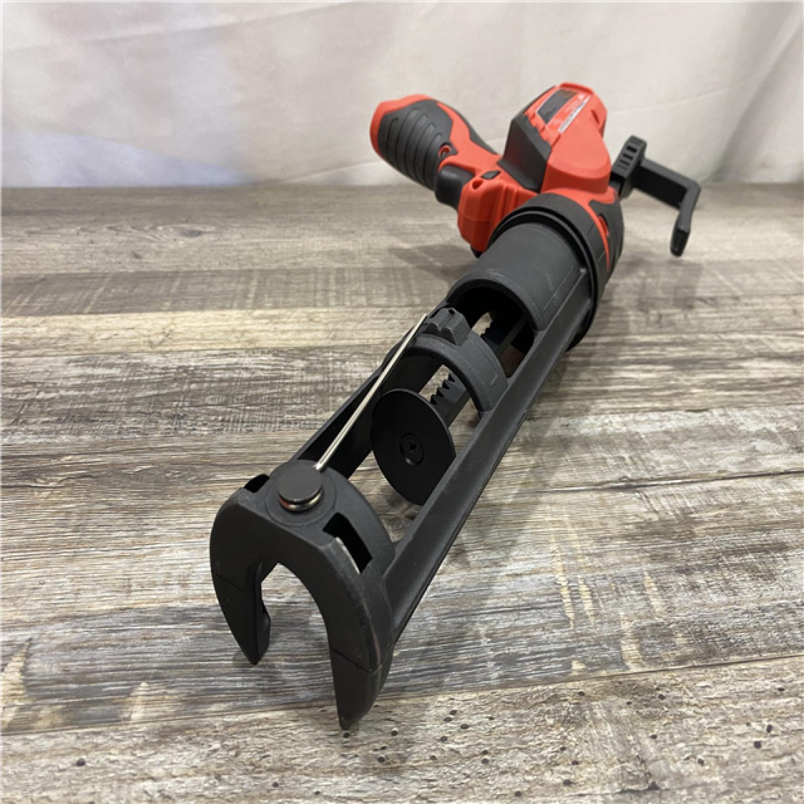 AS-IS Milwaukee 12V Lithium-Ion Cordless 10 oz. Adhesive and Caulk Gun (Tool-Only)