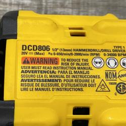 AS-IS DEWALT 20V XR Brushless Cordless 1/2 in. Hammer Drill (Tool-Only)