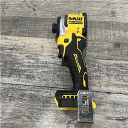 AS-IS DEWALT ATOMIC 20V MAX Lithium-Ion Cordless 1/4 in. Brushless Impact Driver Kit