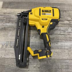AS-IS DEWALT 20V MAX XR 16-Gauge Lithium-Ion Cordless Finish Nailer (Tool Only)