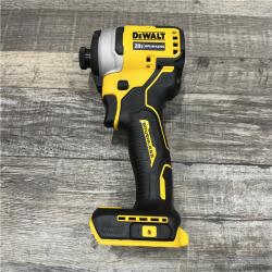 AS-IS DEWALT Atomic 20V Max Lithium-Ion Brushless Cordless Compact 1/4 in. Impact Driver Kit