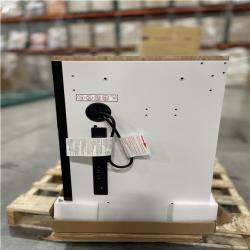 DALLAS LOCATION- AS-IS HUSKY Standard-Duty 52 in. W 10-Drawer Matte White/Carbon Fiber Trim/WoodTop Mobile Workbench Cabinet