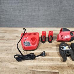 HOUSTON LOCATION - AS - IS Milwaukee 12-Volt Lithium-Ion Force Logic Cordless Press Tool Kit