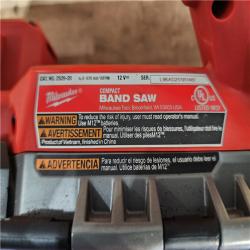 HOUSTON LOCATION - AS-IS Milwaukee FUEL 12V Lithium-Ion Cordless Compact Band Saw (Tool-Only)