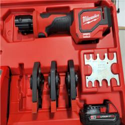 CALIFORNIA AS-IS MILWAUKEE M18 SHORT THROW PRESS TOOL