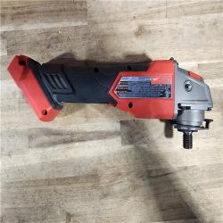 HOUSTON LOCATION - AS-IS Milwaukee 2880-20 FUEL 18-Volt Lithium-Ion Brushless Cordless 4-1/2 in./5 in. Grinder W/Paddle Switch (Tool-Only)