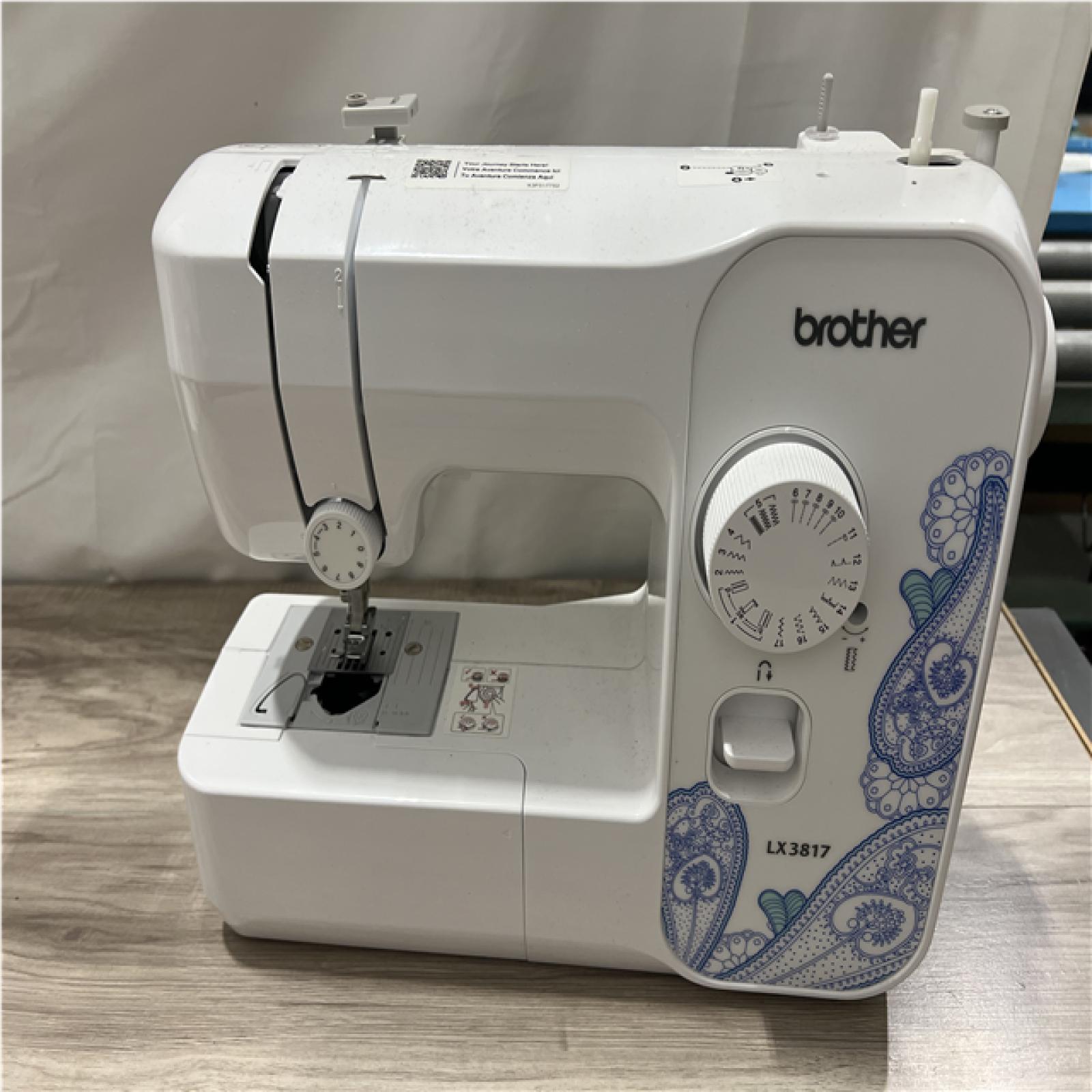 AS-IS Brother LX3817 Sewing Machine with 17 Built-in Stitches