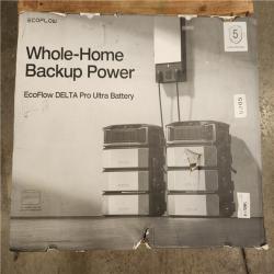 Phoenix NEW EcoFlow Battery Generator Delta Pro Ultra Battery Pack 6144Wh Solar Generator  7200W Output LFP Home Backup  Push-Button Start SEALED)