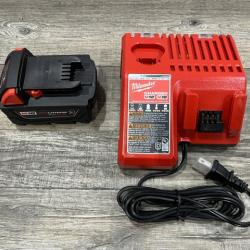 NEW - Milwaukee 18-Volt Lithium-Ion XC Starter Kit with One 5.0Ah Battery and Charger