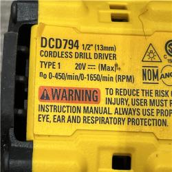 AS-IS DEWALT ATOMIC 20-Volt MAX Lithium-Ion Cordless Combo Kit
