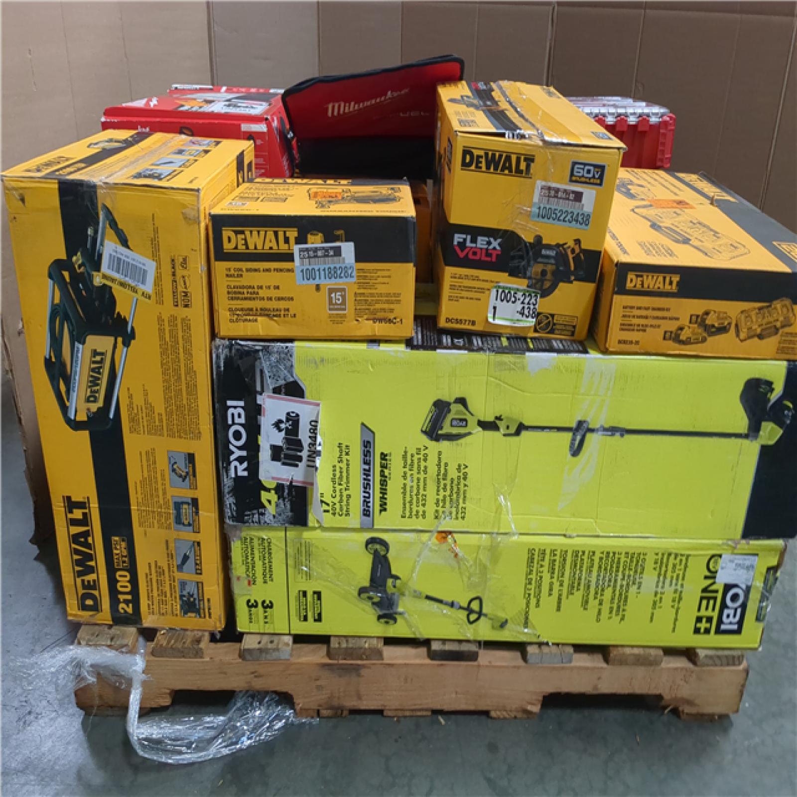 CALIFORNIA AS-IS TOOL PALLET