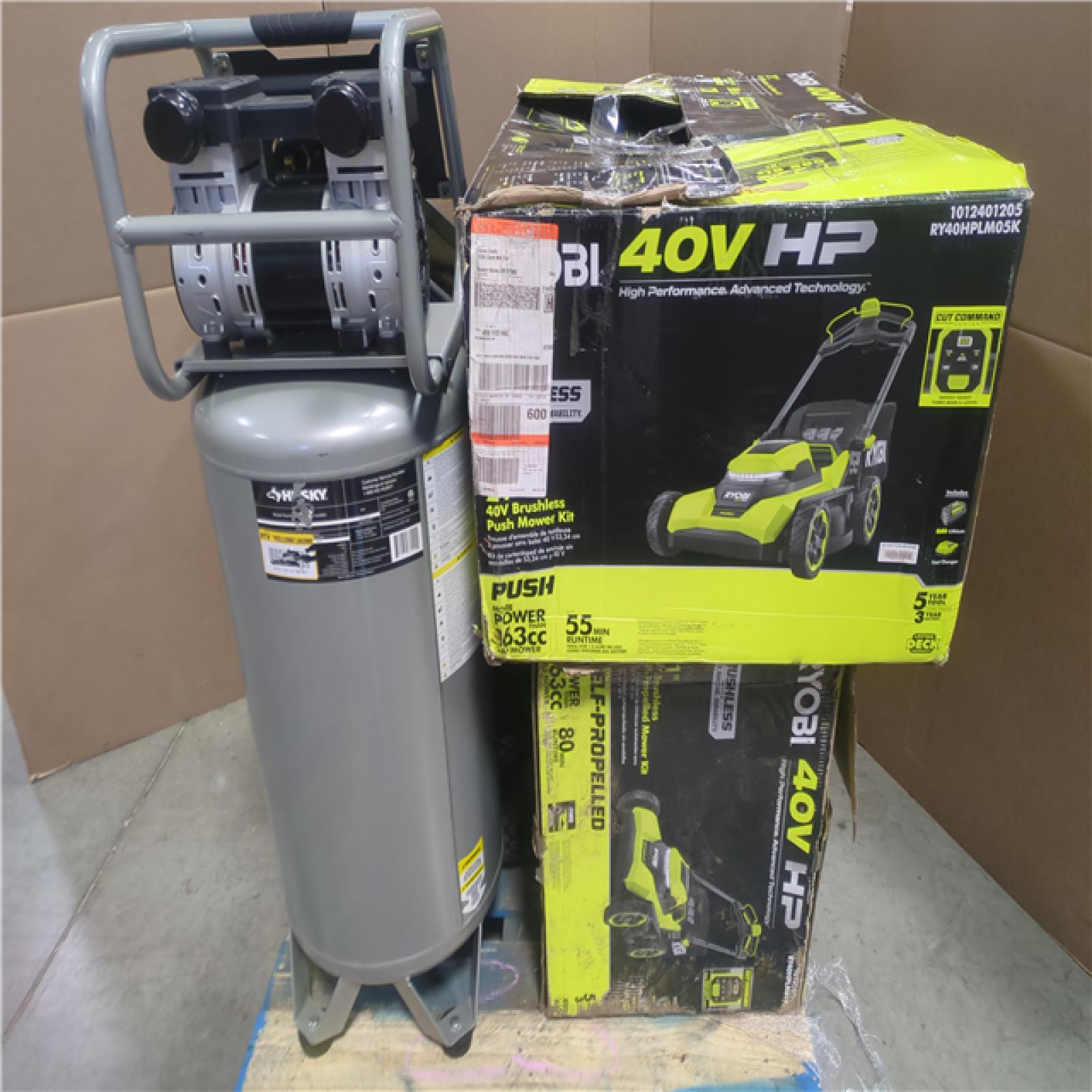 CALIFORNIA AS-IS OUTDOOR POWER EQUIPMENT