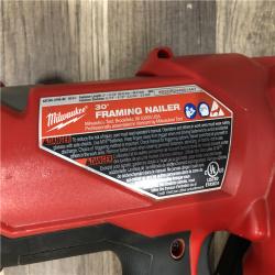 AS-IS Milwaukee FUEL 3-1/2 in. 18-Volt 30-Degree Lithium-Ion Brushless Cordless Framing Nailer (Tool-Only)