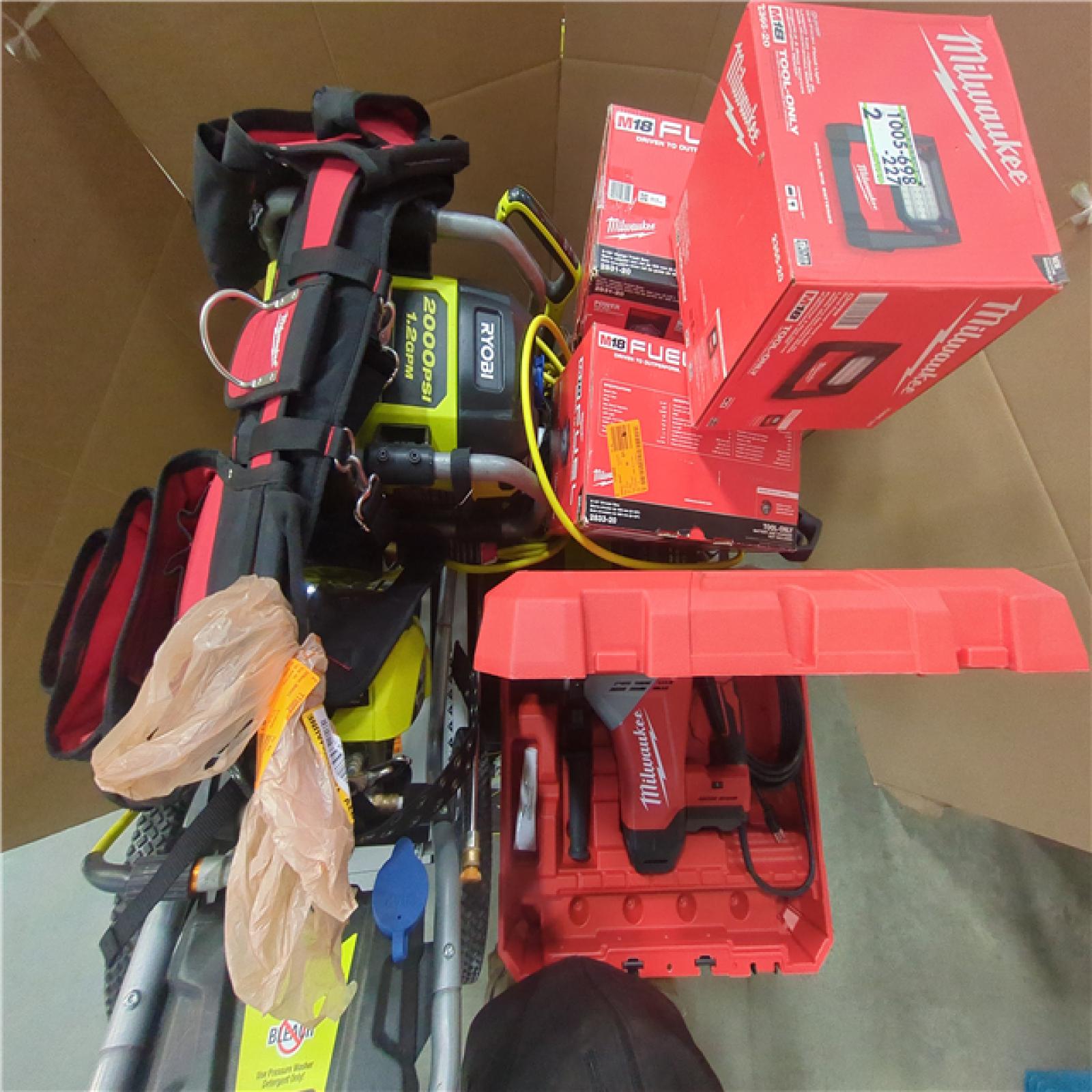 CALIFORNIA AS-IS TOOL PALLET