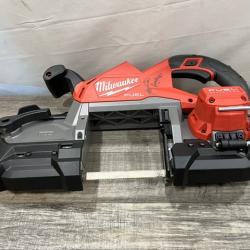 AS-IS Milwaukee FUEL 18V Lithium-Ion Brushless Cordless Deep Cut Band Saw (Tool-Only)