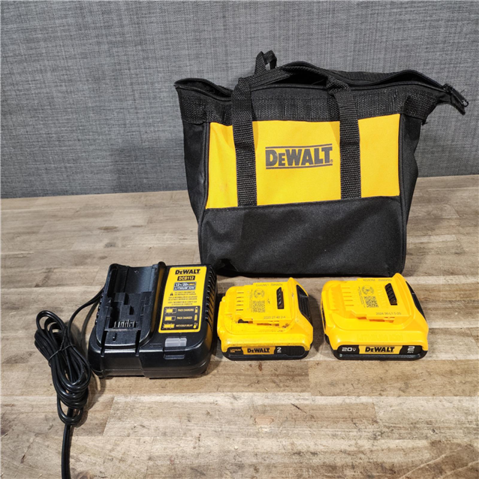 HOUSTON LOCATION - AS-IS DEWALT ATOMIC 20-Volt MAX Lithium-Ion Cordless Combo Kit