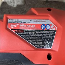 Houston Location AS-IS Milwaukee FUEL 18-Volt Lithium-Ion Brushless Cordless Gen II 18-Gauge Brad Nailer (Tool-Only)