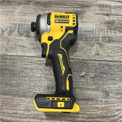 AS-IS DEWALT Atomic 20V Max Lithium-Ion Brushless Cordless Compact 1/4 in. Impact Driver Kit