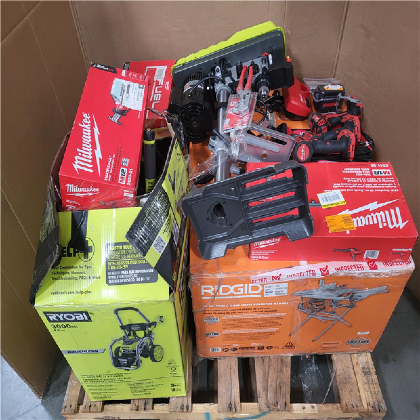 CALIFORNIA AS-IS TOOL PALLET