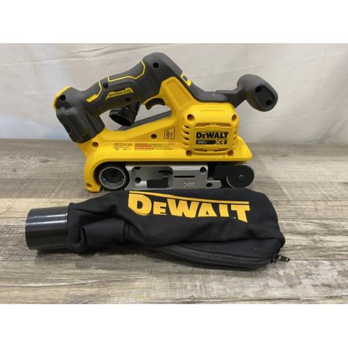 AS-IS DEWALT 20V MAX* XR Brushless Cordless Belt Sander (Tool-Only)