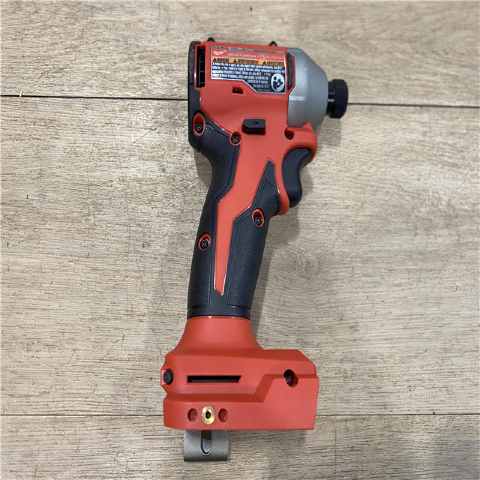 AS-IS Milwaukee 18-Volt Lithium-Ion Compact Brushless Cordless 1/4 in. Impact Driver Kit