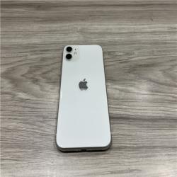 AS-IS Apple iPhone 11 128GB White LTE Cellular MHCY3LL/A