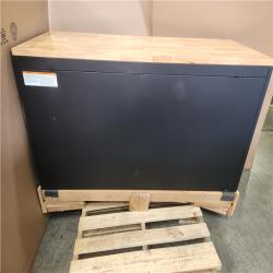 Phoenix NEW Husky 61 in. W x 23 in. D Heavy Duty 15-Drawer Mobile Workbench Tool Chest with Solid Wood Top in Matte Black