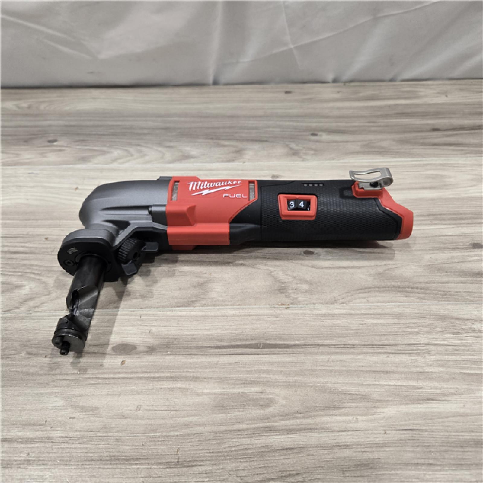 AS-IS Milwaukee M12 FUEL  Cordless 16 Gauge Variable Speed Nibbler (Tool Only)