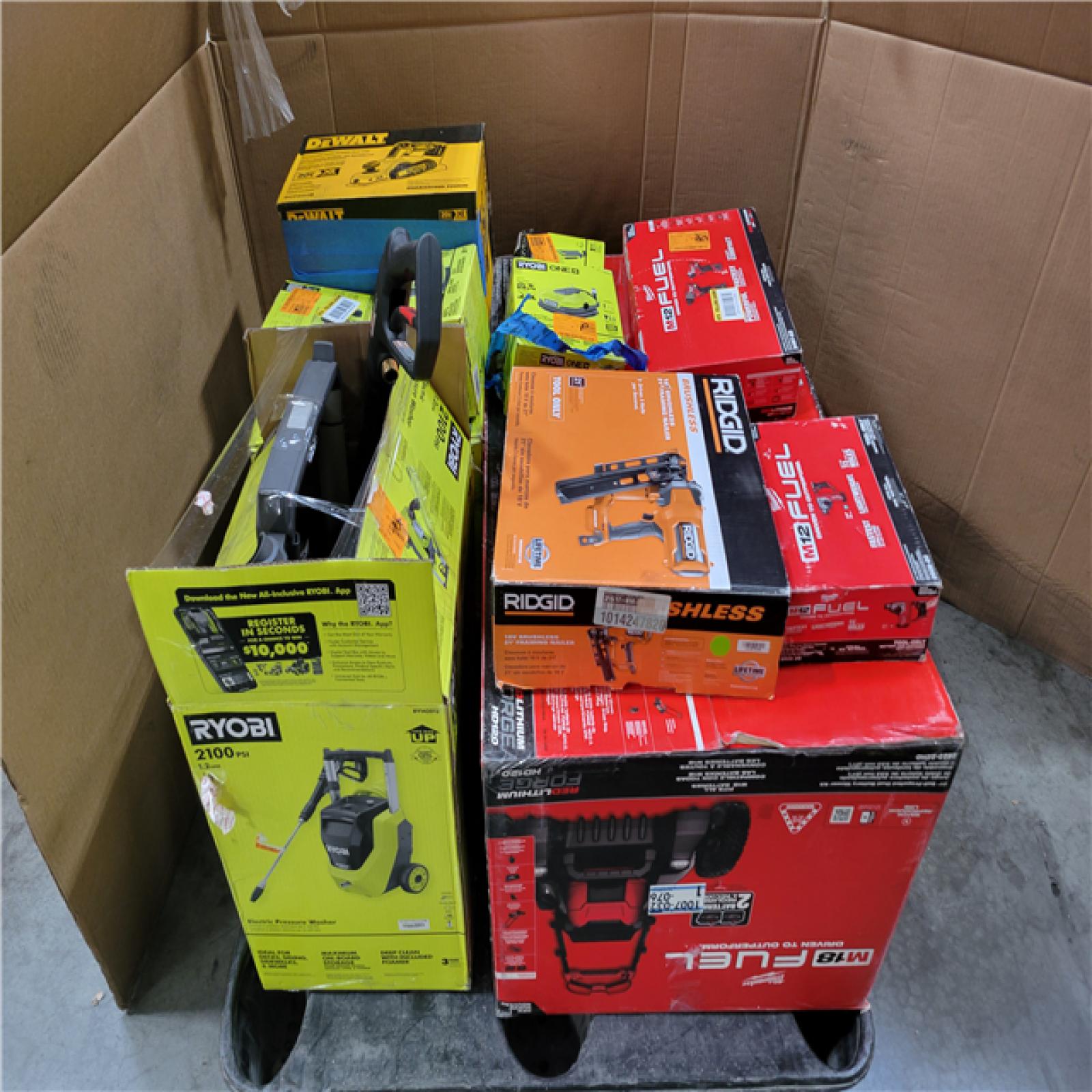 CALIFORNIA AS-IS TOOL PALLET