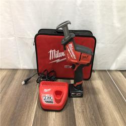 AS-IS Milwaukee FUEL 12V Lithium-Ion Brushless Cordless HACKZALL Reciprocating Saw Kit