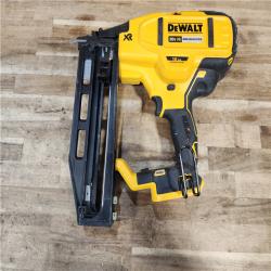 HOUSTON LOCATION - AS - IS DEWALT 20V MAX XR 16-Gauge Lithium-Ion Cordless Finish Nailer (Tool Only)
