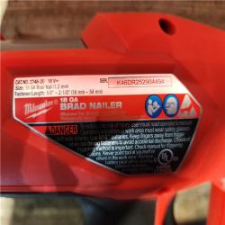 HOUSTON LOCATION - AS-IS Milwaukee M18 Fuel 18V Brushless 18-Gauge Brad Nailer 2746-20 (Bare Tool)