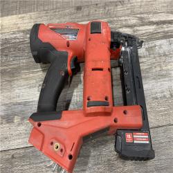 AS-IS Milwaukee FUEL 18-Volt Lithium-Ion Brushless Cordless 18-Gauge 1/4 in. Narrow Crown Stapler (Tool-Only)