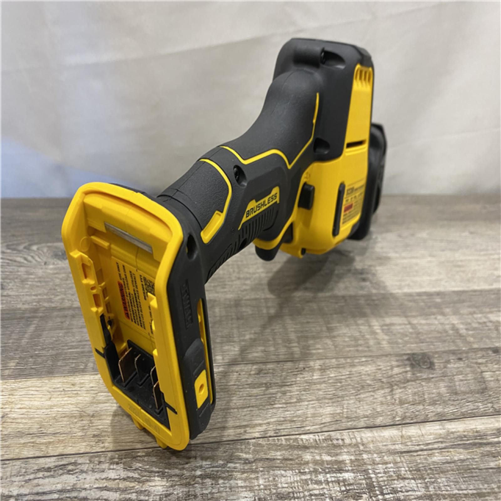 AS-IS DEWALT ATOMIC 20V MAX Cordless Brushless Compact Reciprocating Saw (Tool Only)