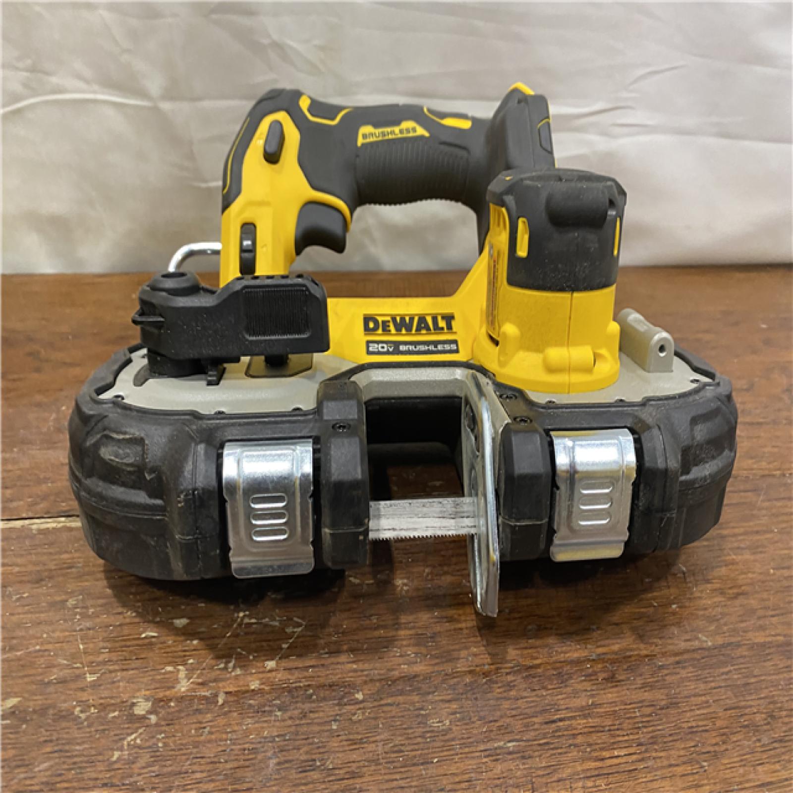 AS-IS Dewalt DCS377B 20V MAX ATOMIC Brushless Cordless 1-3/4  Compact Bandsaw