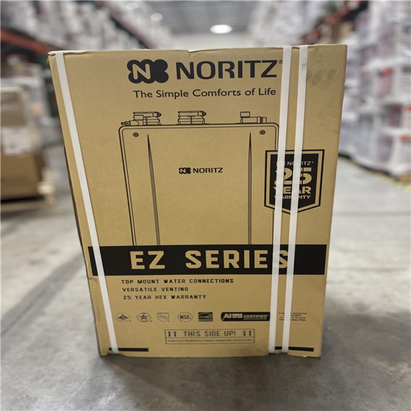 NEW! - NORITZ 180 MBH Indoor/Outdoor Condensing Natural Gas Tankless Water Heater