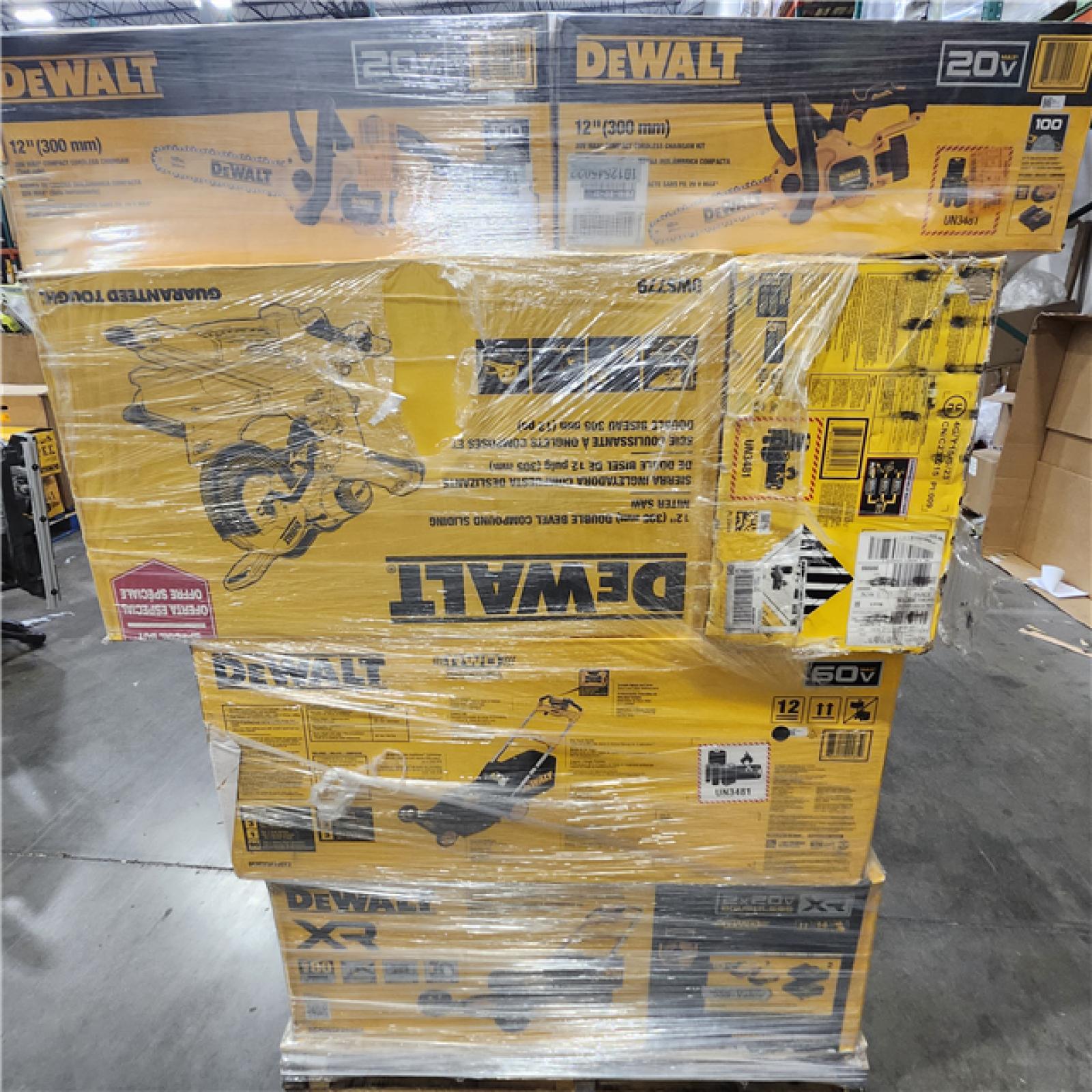 Dallas Location - As-Is DEWALT Tool Pallet