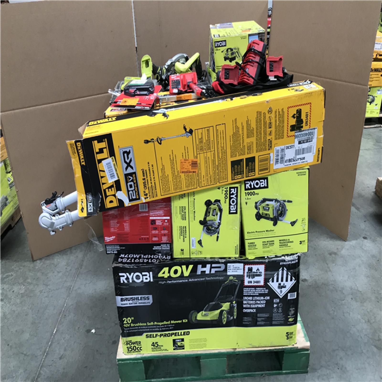 CALIFORNIA AS-IS TOOL PALLET