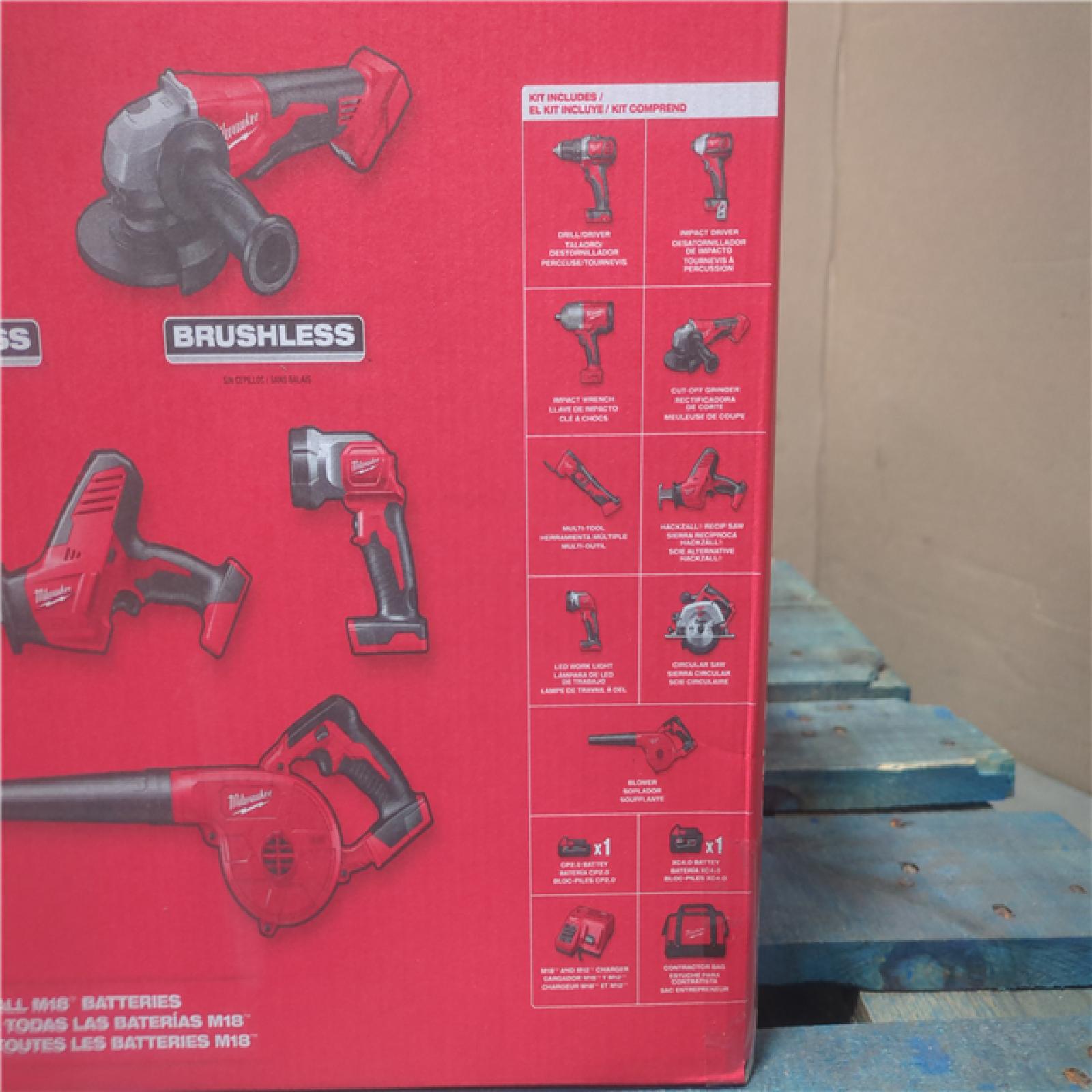 CALIFORNIA AS-IS M18 9-Tool Combo Kit