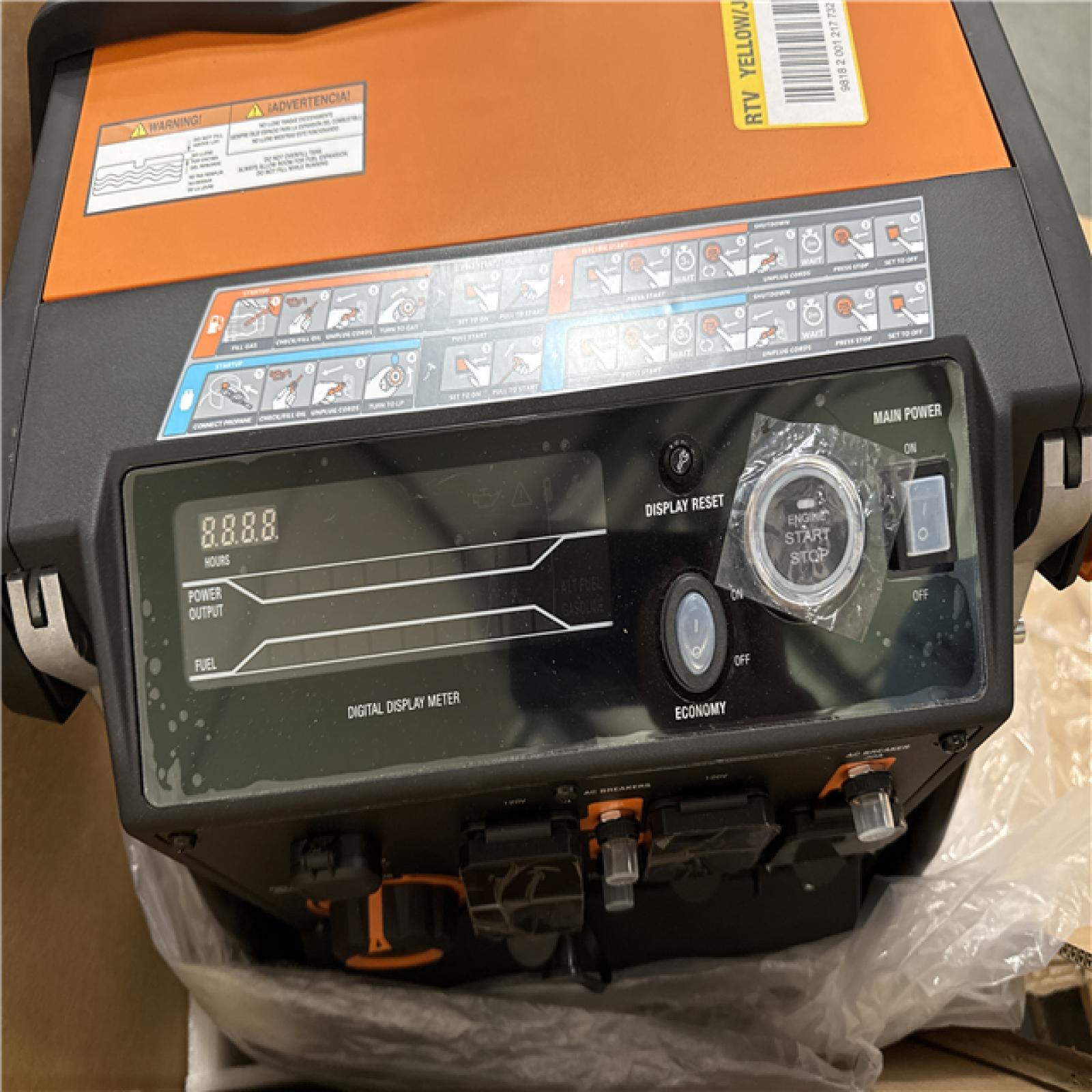 California AS-IS Generac iQ3800DF Portable Generator