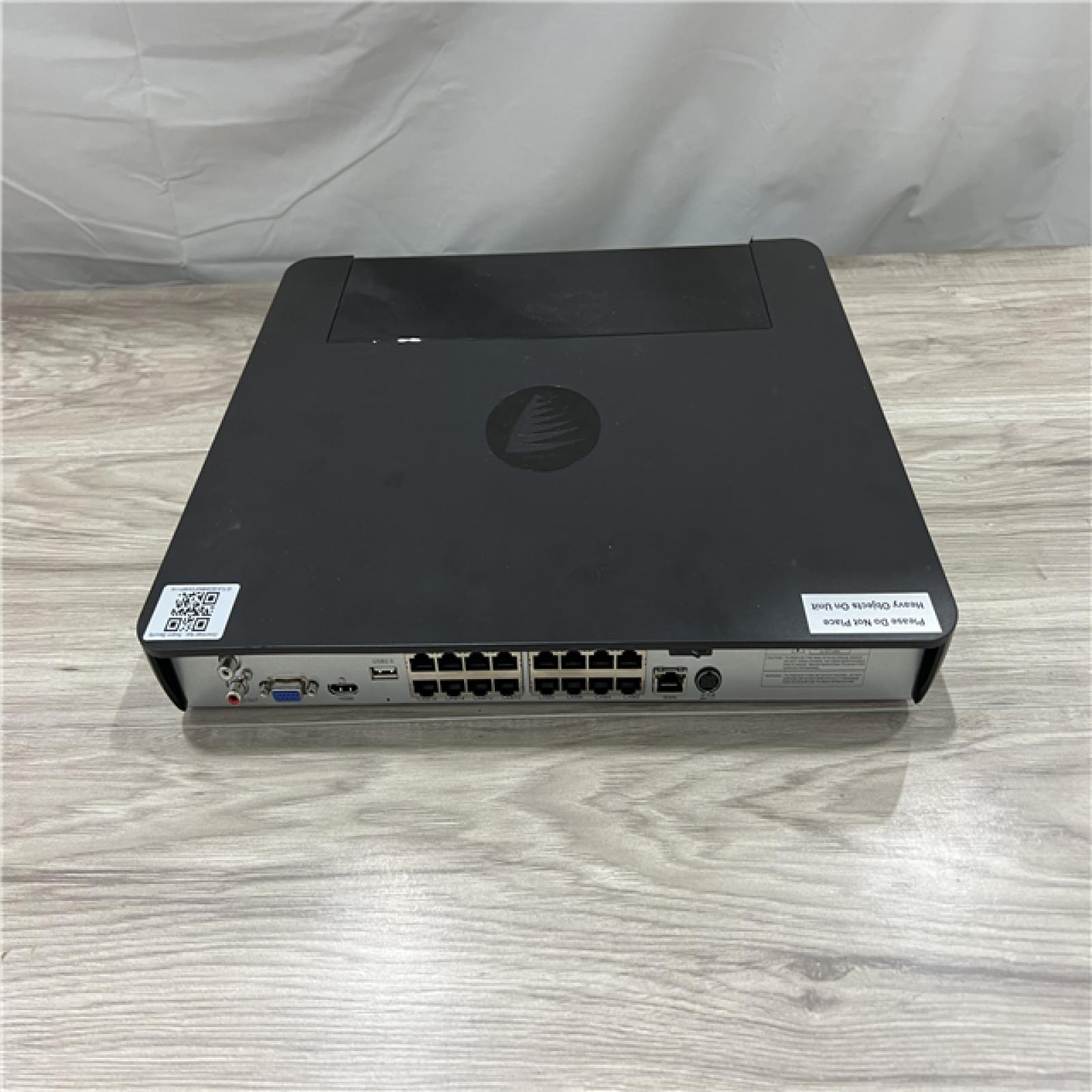 AS-IS Swann 2TB HARD DRIVE 16 Channel NVR16-8580 5MP/4K/12MP HD Network Video Recorder